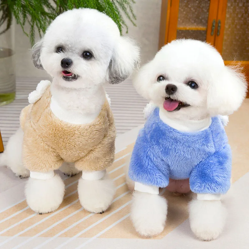 Sudaderas con capucha de felpa, jerseys cálidos de invierno, ropa con anillo en D para perros pequeños y medianos, sudadera para cachorros tipo perro salchicha, disfraz XL - imagen 2