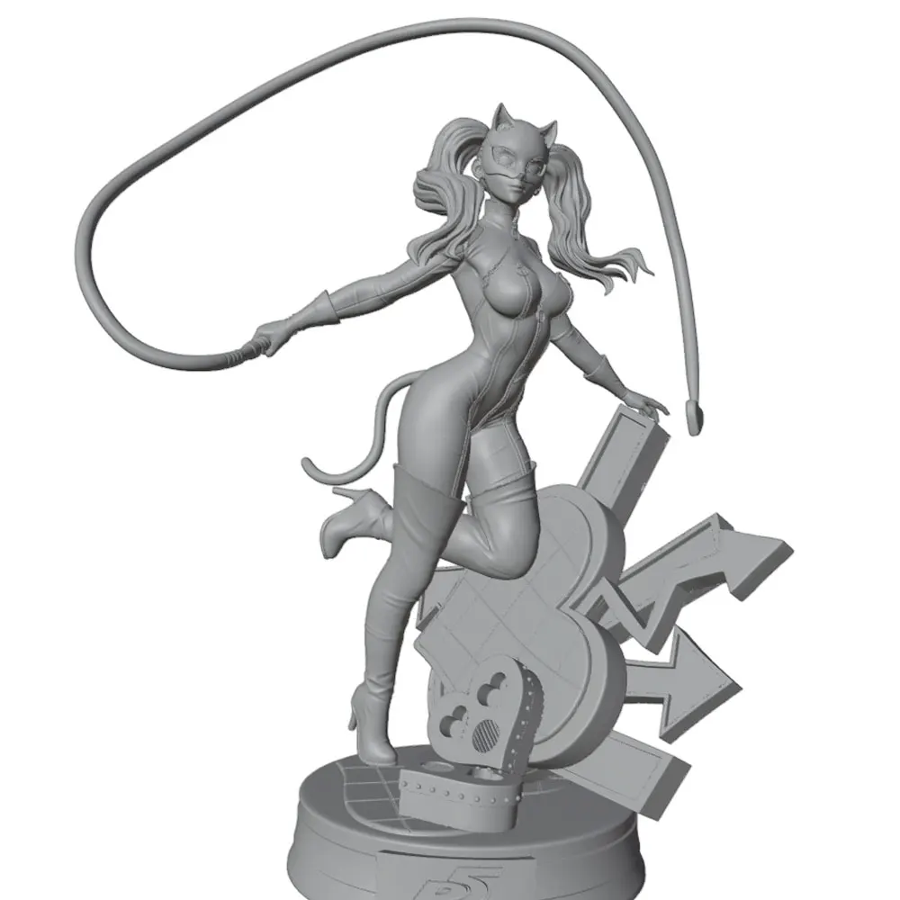 Adorno de resina para habitación de mascota – Figura decorativa 1/24 sin montar