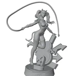 Adorno de resina para habitación de mascota – Figura decorativa 1/24 sin montar
