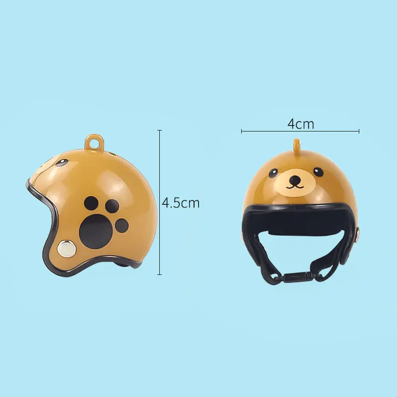Creativo nuevo divertido protección casco de pollo sombrero de gallina sombrero de pájaro capucha suministros para mascotas - imagen 2