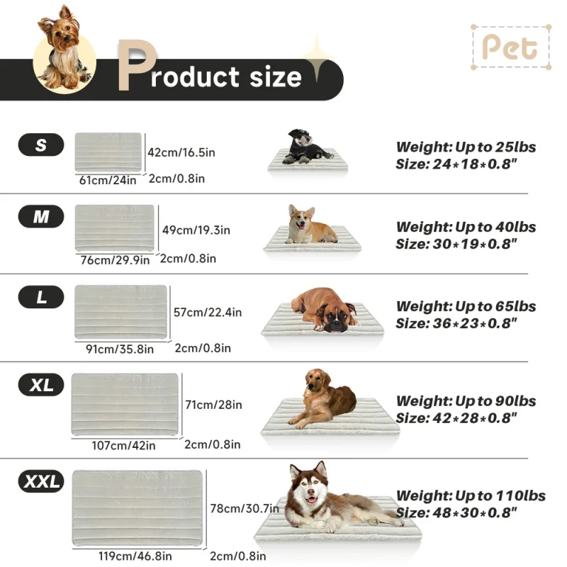 Camas suaves para perros, casa de felpa corta y suave, cesta para perros, productos para mascotas, cojín, cama para gatos, estera para gatos, sofá para dormir para animales - imagen 3