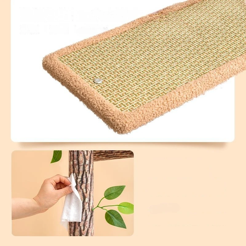 Casa grande con múltiples hamacas para gatos, torre de árbol de Sisal, rascador, camas y muebles, productos para mascotas, accesorios - imagen 3