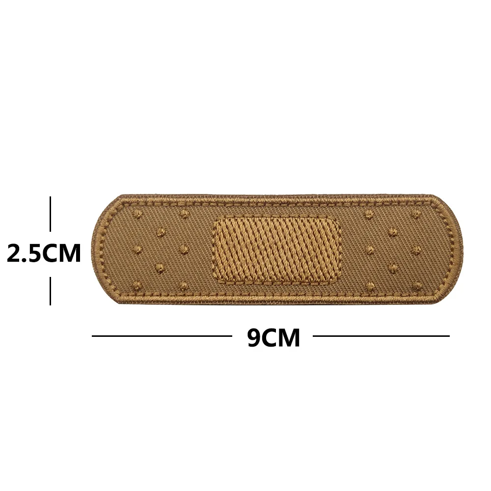 Parche bordado de tirita falsa, insignia para brazalete, apliques de costura, adornos, parches decorativos para bolsos y ropa - imagen 2