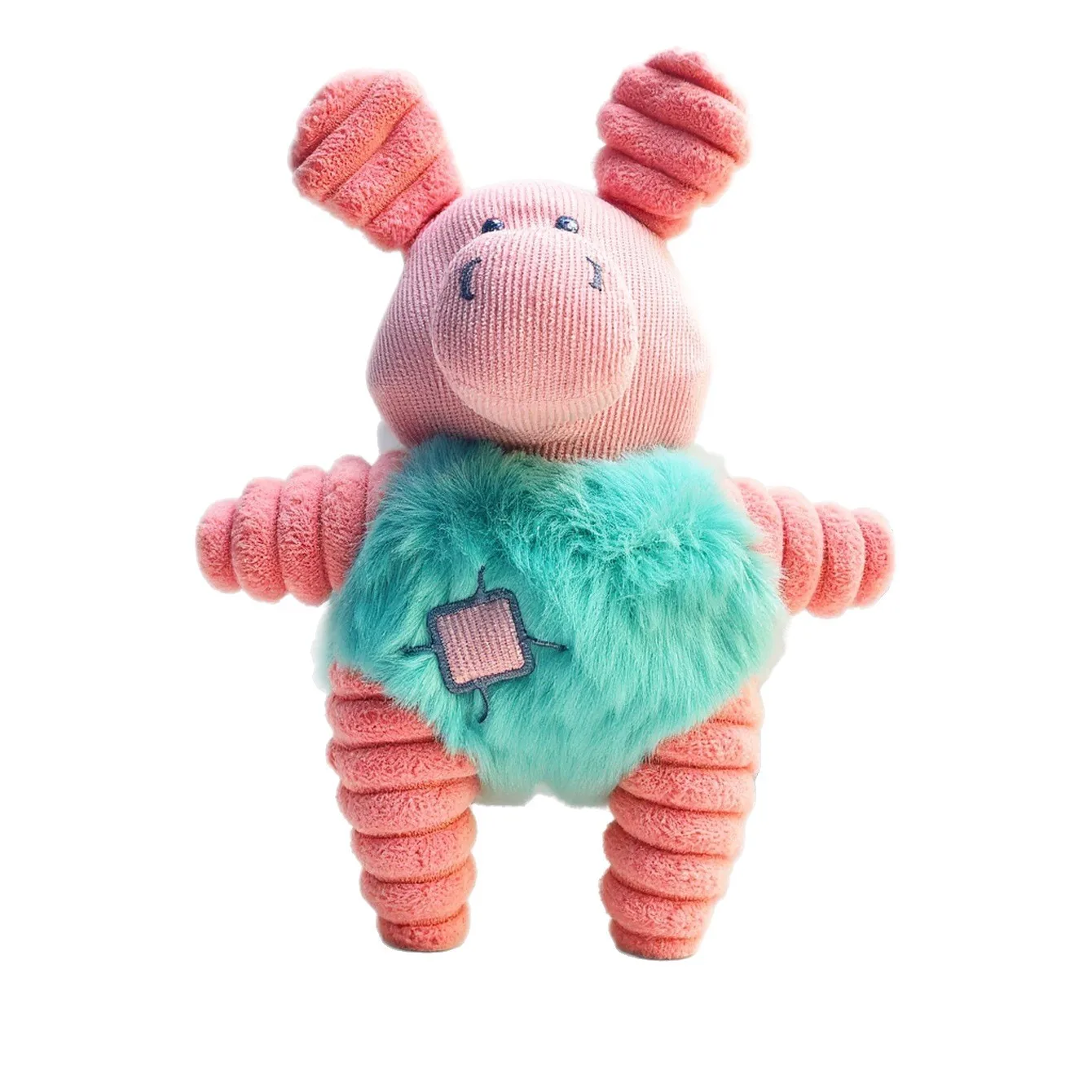 Juguete de peluche para mascotas con forma de animal, juguete Molar resistente a masticar para perros y gatos, juguete interactivo suave no tóxico para masticar mascotas para cachorros - imagen 5