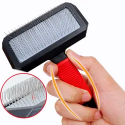 Cepillo de masaje para perros y gatos - elimina nudos y pelo suelto