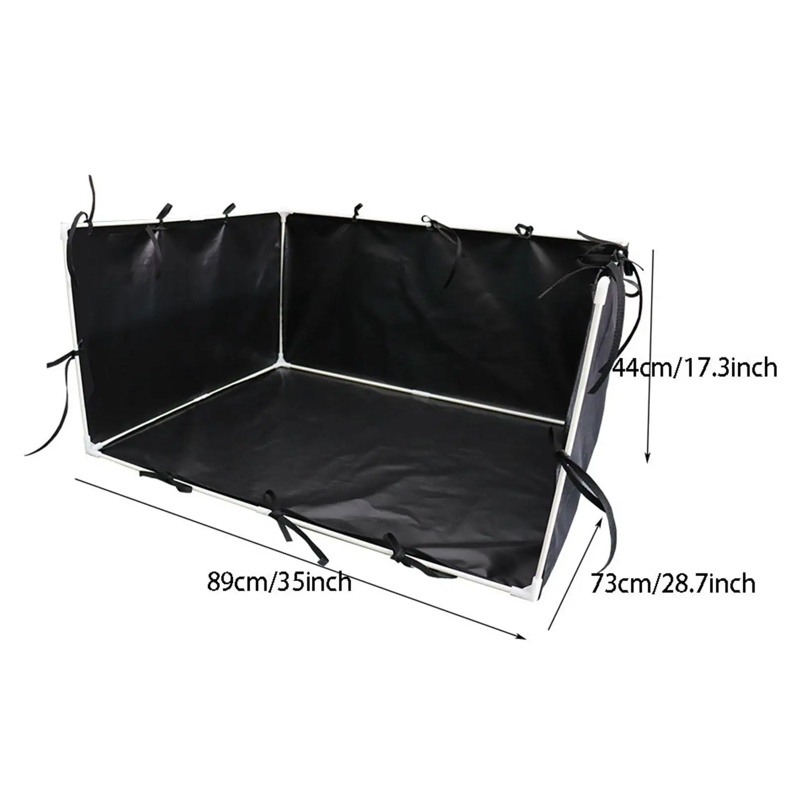 Indoor Dog Potty Tray High Walls Dog Toilet Fence No Spilling Convenient Reusable Dog Training Toilet Wall for Apartment Indoor Dog Potty Tray High Walls Dog Toilet Fence No Spilling Convenient Reusable Dog Training Toilet Wall for Apartment