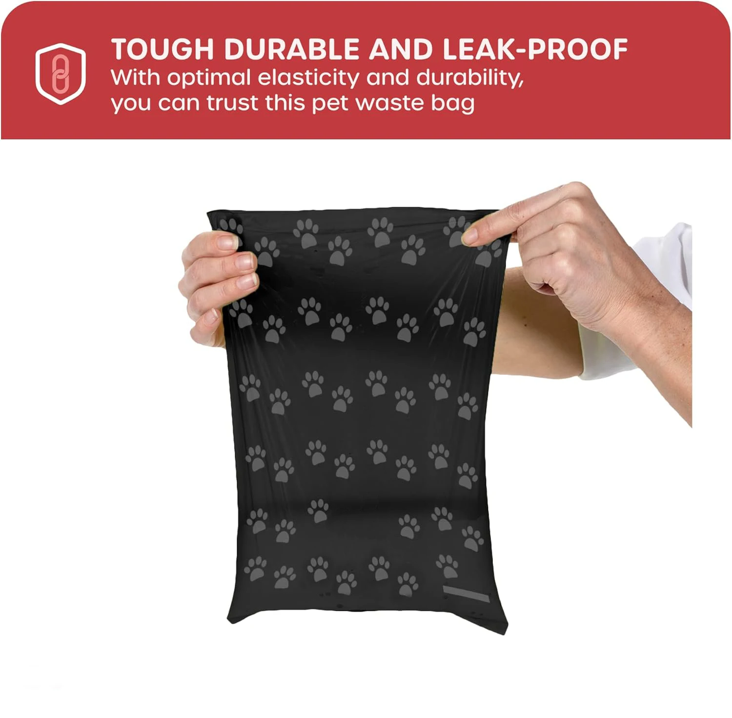 Bolsas biodegradables para excrementos de perros, 1/3/5/10/15 rollos, bolsa de basura para limpieza al aire libre con punto de interrupción, bolsa de taburete para cachorros y gatos, suministros para mascotas - imagen 3