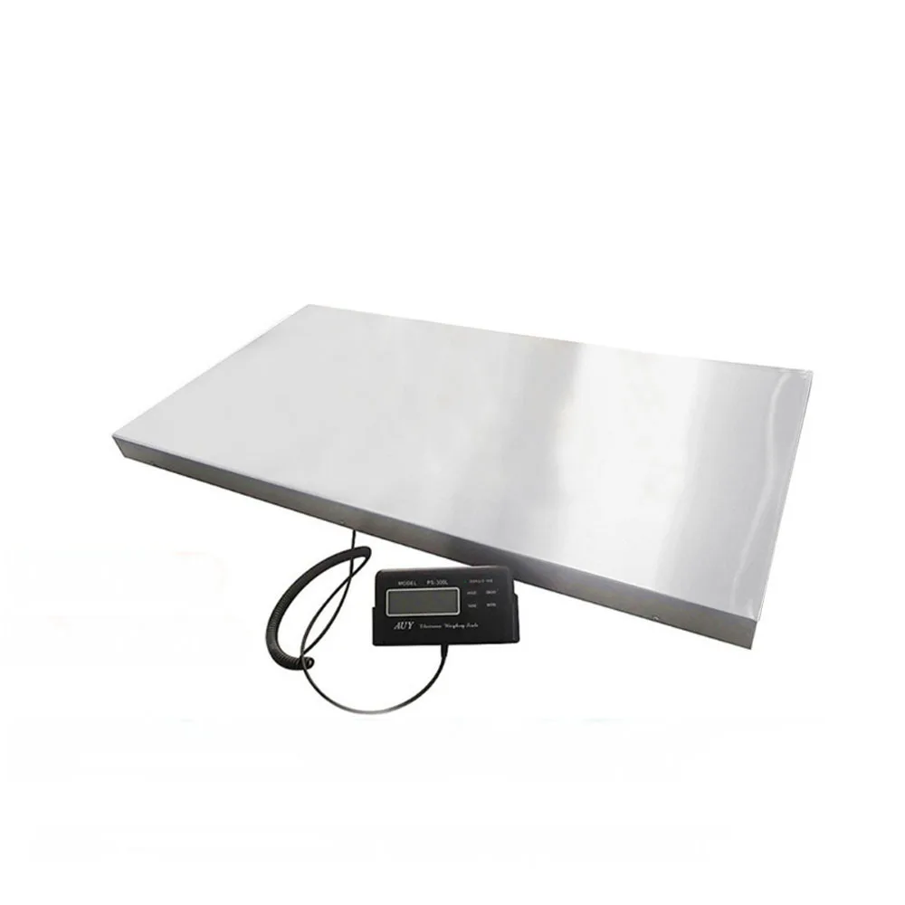 Báscula grande de acero inoxidable para mascotas, báscula de mesa para paquetes exprés a gran escala, báscula para cría de animales y mascotas, 300Kg - imagen 5