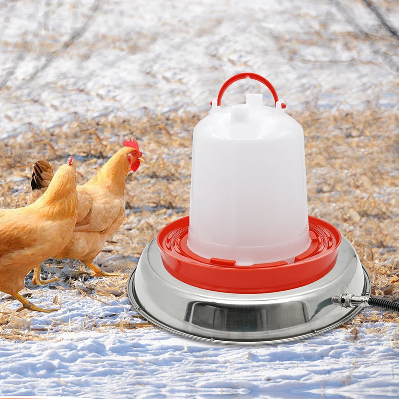 Placa calefactora para bebedero de aves con temperatura constante - imagen 2