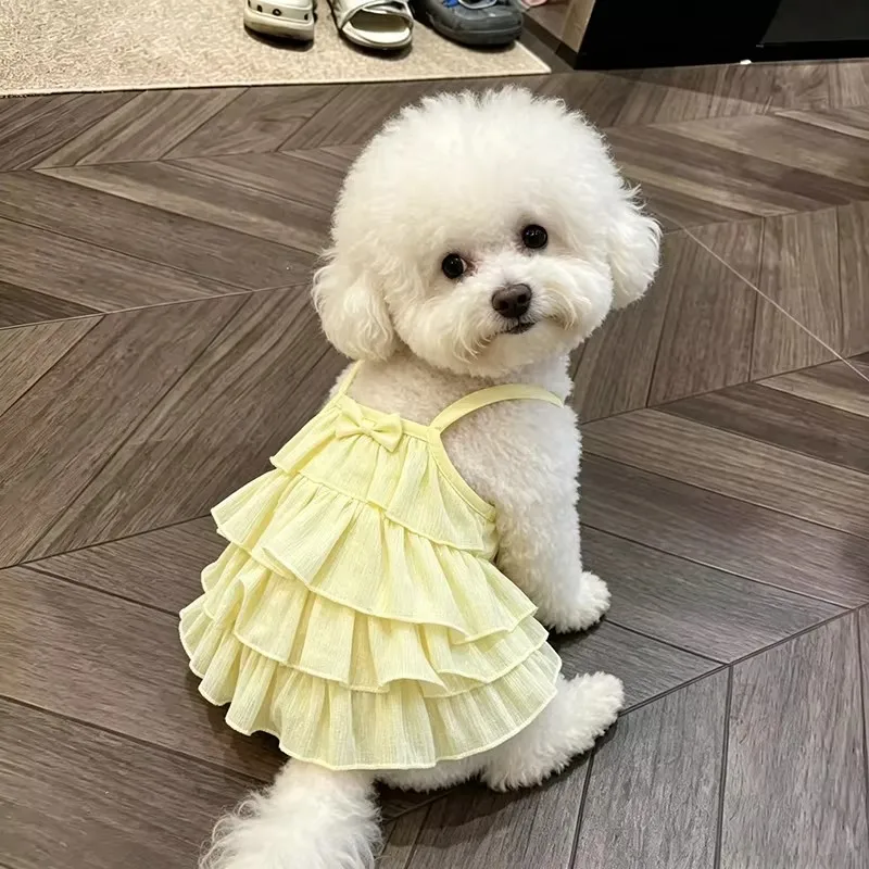 Vestido de verano transpirable para perros pequeños y cachorros - imagen 5