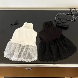 Vestido de princesa para perros pequeños – Encaje para Chihuahua y Bichón