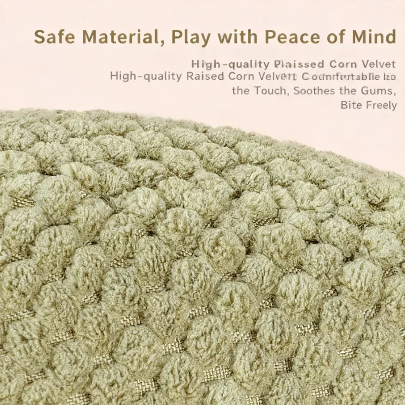 Juguete de peluche chirriante para perros con leones, elefantes y lobos, entrenamiento interactivo, alivio del aburrimiento, autojuego - imagen 5