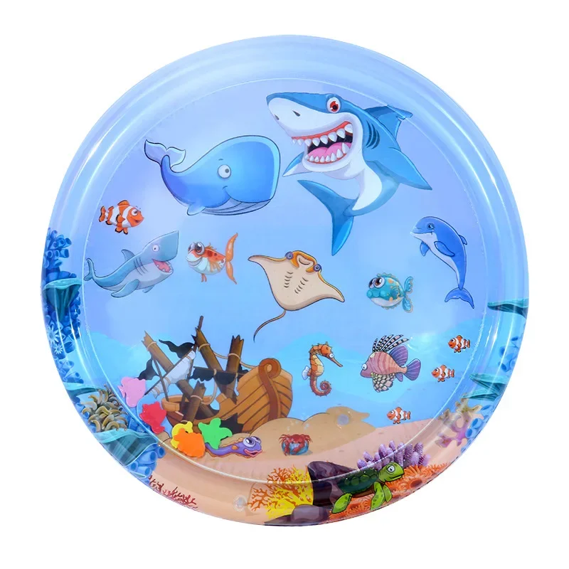 Alfombra de hielo llena de agua para mascotas, esteras de escalada para nido de perros y gatos, cama de agua resistente a los arañazos, estera de agua grande y gruesa, juguete - imagen 5