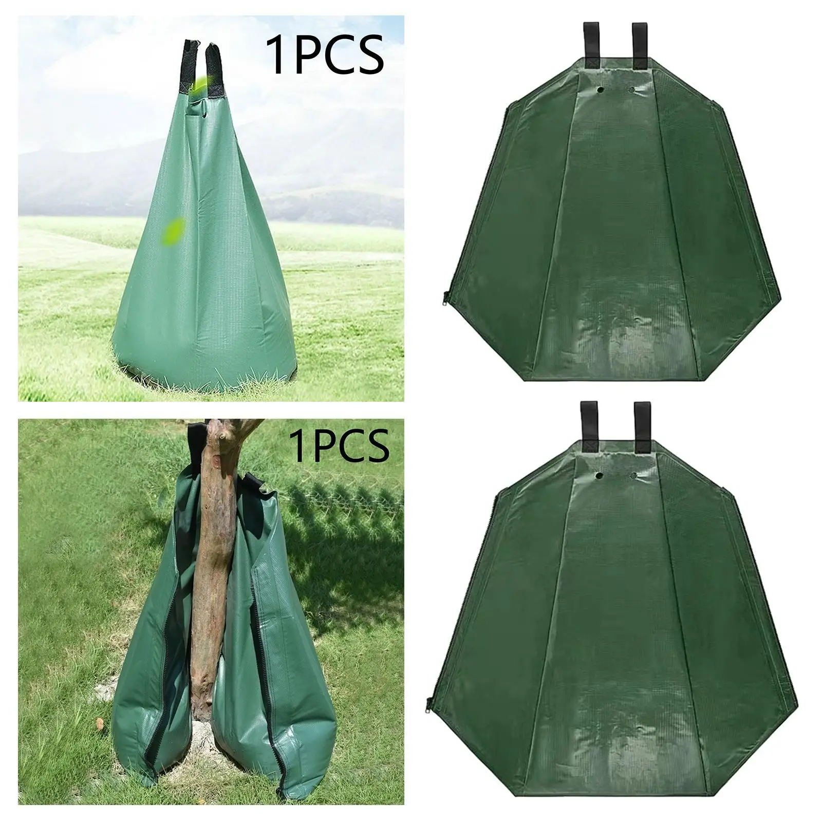 Tree Watering Bag Large Capacity 6-8 Hours Releasing Time Reusable Heavy Duty Tree Drip Irrigation Bag Slow Release Water Bag