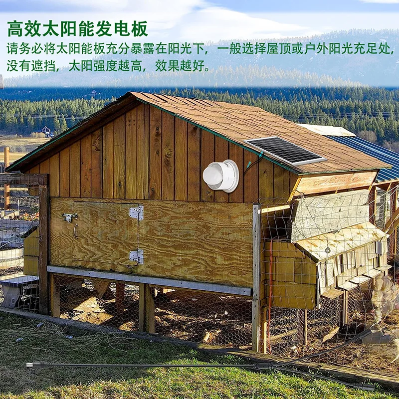 Ventilador extracción solar para gatos y perros en cocina o baño - imagen 3