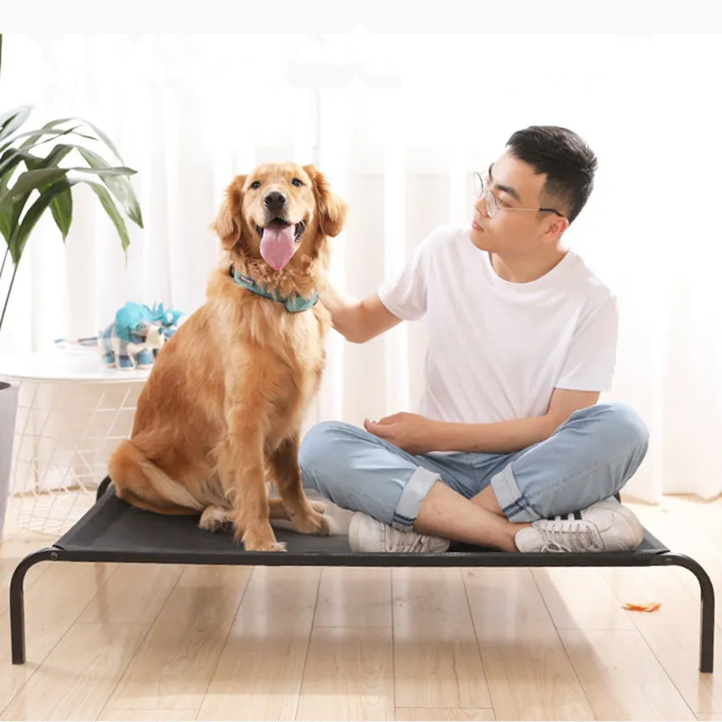 Cama transpirable para perros grandes, sofá a prueba de mordeduras, antihidratante, extragrande - imagen 4