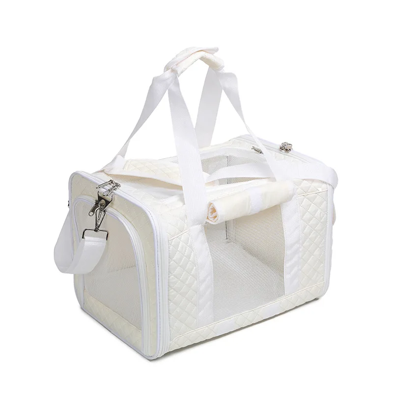 Xiaoxiangfeng Bolsa para gatos, bolso de viaje plegable para mascotas, suministros para gatos y coches de viaje para mascotas - imagen 2