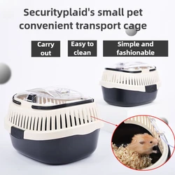 Transportín para hámster y cobaya – Jaula ventilada de viaje
