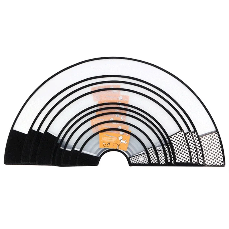 Collar antimordedura para mascotas, cono curativo para heridas de gato, cubierta de protección para el cuello, círculo isabelino para gatito, cachorro, perro, cuidado postoperatorio - imagen 5