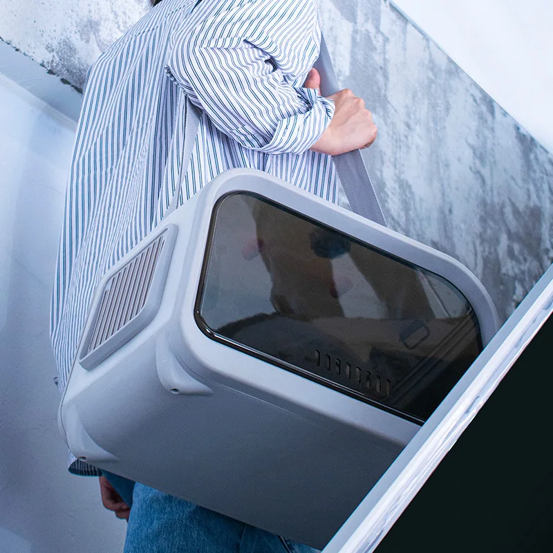 Bolsa portátil para gatos para salir, cápsula espacial portátil de gran capacidad para gatos, bandolera, bolsa de viaje para perros, productos para transportar mascotas - imagen 2