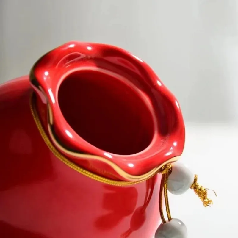 Mini urna de cerámica para mascotas, cremación, ataúd funerario y conmemorativo personalizado, recuerdo de ataúd funerario, urna para mascotas, recuerdo de perro faldón - imagen 5