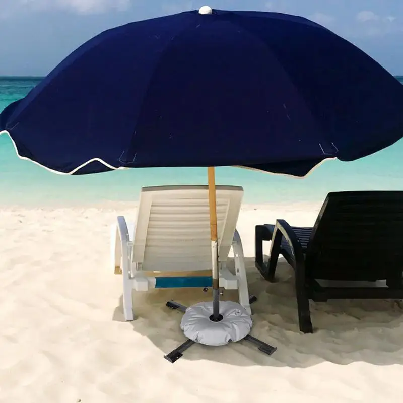 Base de sombrilla plegable para Patio, soporte de peso para acampar, piezas de sombrilla para jardín - imagen 2