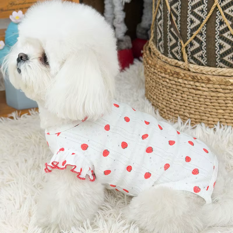 Pijama estampado para perros pequeños – Fresco para Yorkie en verano - imagen 4