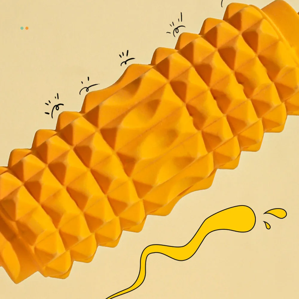 Juguete para masticar para perros duradero, látex chirriante, juguete interactivo Molar para mascotas para cachorros, perros pequeños y medianos, - imagen 3