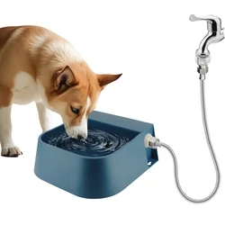 Dispensador automático de agua para perros y gatos manguera exterior