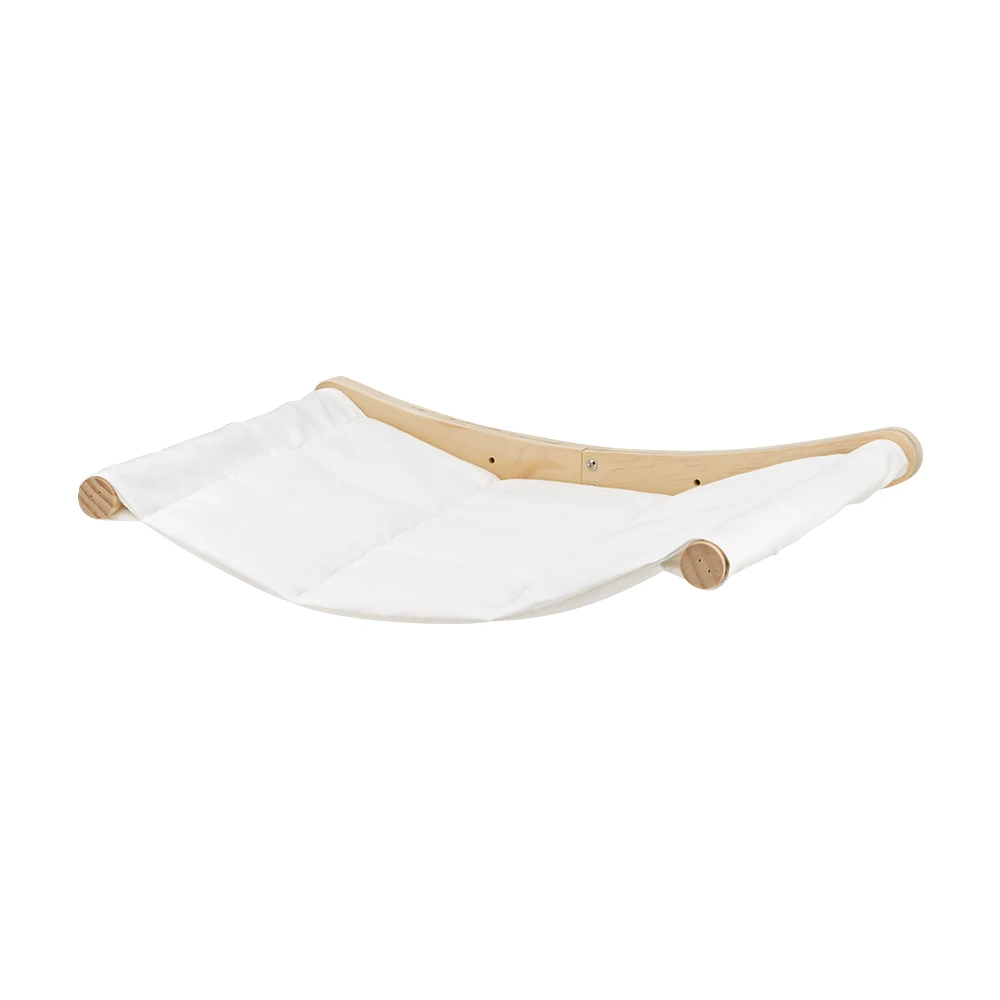 Conjunto de dos piezas de combinación de escalera y hamaca para gatos montada en la pared con escaleras de fieltro para gatos, m - imagen 5