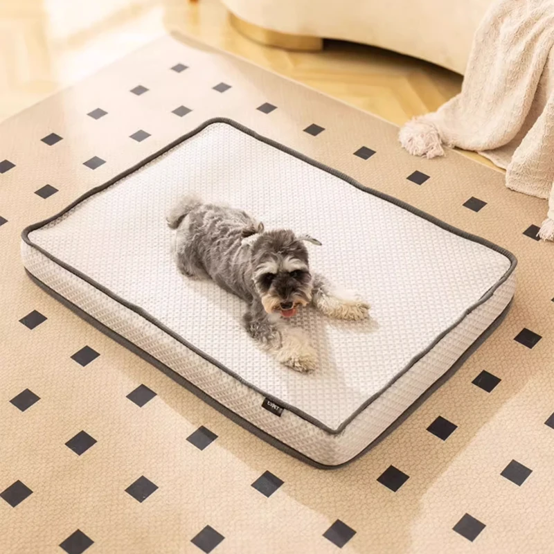 Perrera ortopédica para perros y gatos, estera para dormir de verano para proteger la columna vertebral, accesorios para el hogar, cama grande para perros, colchón cómodo para dormir - imagen 4