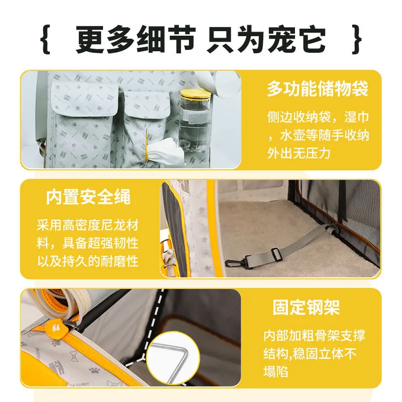 Habitación de entrega para gatos, nido cuadrado plegable para perros, Villa, valla para mascotas, tienda para gatos, nido para mascotas, perrera, jaula para perros, productos para mascotas - imagen 4