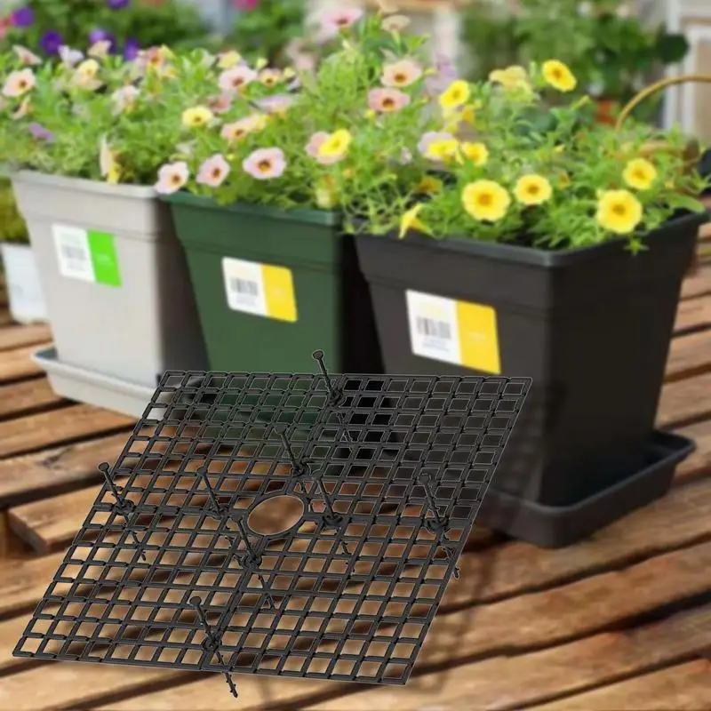 Protector de cubiertas de suelo para maceta, cubierta de maceta de flores cortable para interior y exterior - imagen 5