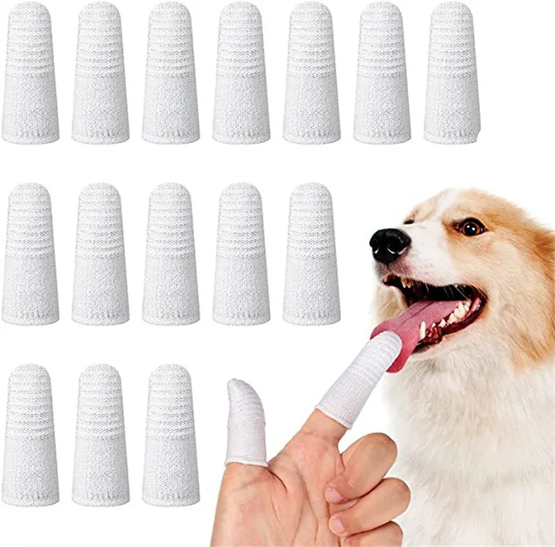 Cepillo dental de dedo para gatos y perros – Higiene bucal - imagen 3