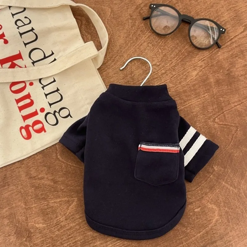 Otoño Invierno sudaderas finas de lana para perros ropa para cachorros camiseta interior cálida para perros chaleco para gatos Chihuahua Dachshund ropa jersey para perros - imagen 3