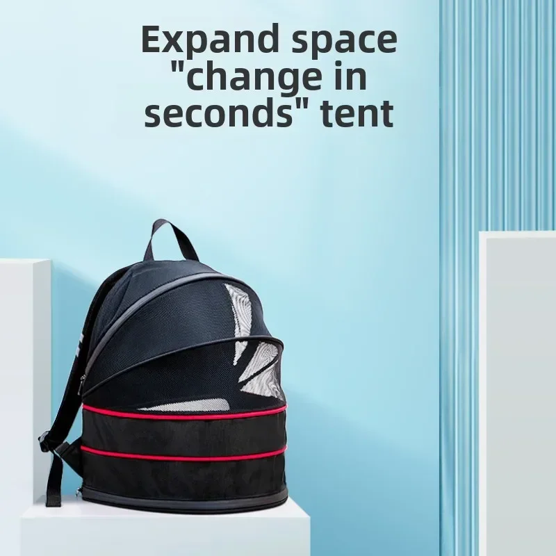Bolsa portátil para gatos, mochilas transpirables de verano, puede ampliar, mochila escolar para perros, Nido para Gato, mochila para mascotas, bolsas para perros - imagen 2