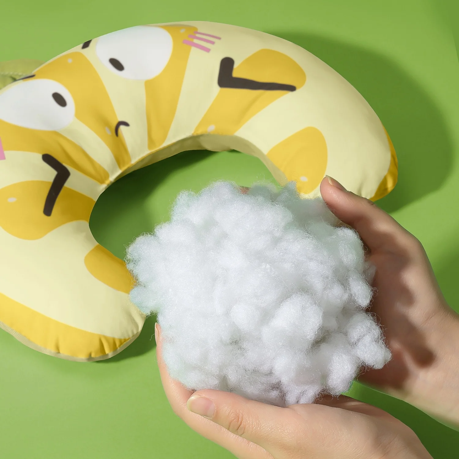 Almohadas pequeñas para mascotas, almohada para el cuello para cachorros en forma de U para gatos y gatos, para mejorar el alivio en interiores, almohada lavable para gatos en la máquina para dormir - imagen 5