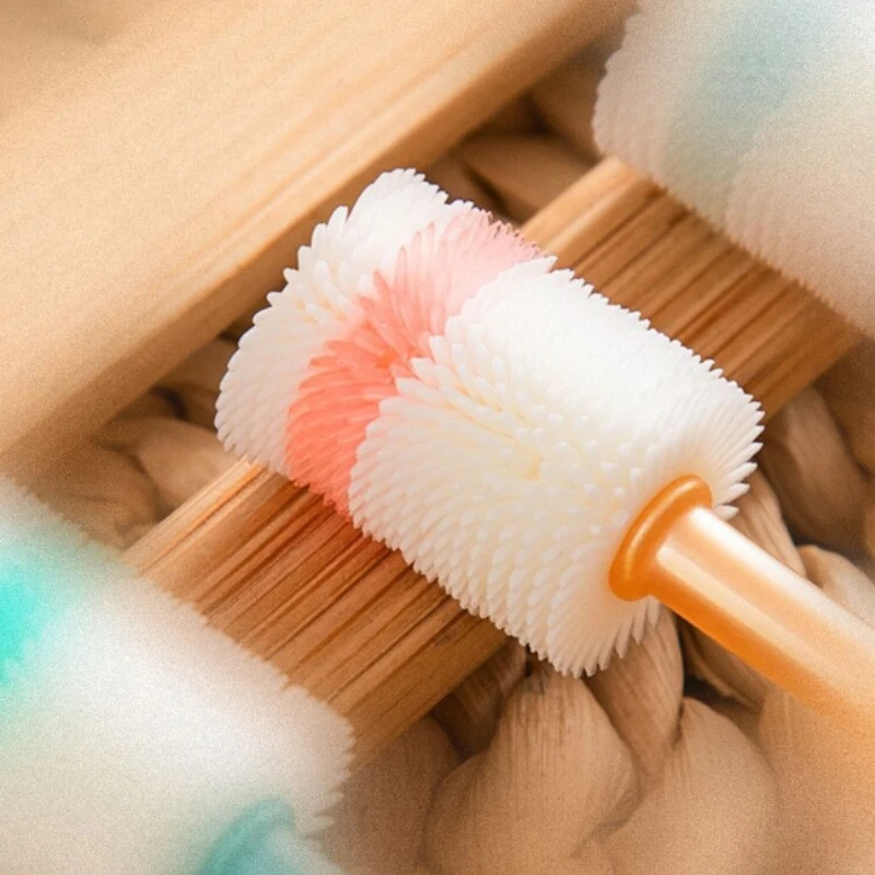 Cepillo de dientes para perros de 360 grados, cepillo de dientes de silicona suave para el cuidado Dental de gatos para limpieza de dientes, cepillo para cachorros de fácil mango - imagen 5