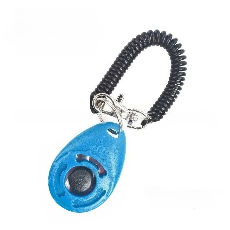 Clicker de entrenamiento para mascotas, juguete para perros y gatos, llavero de primavera, suministros de entrenamiento para mascotas con sonido portátil - imagen 4