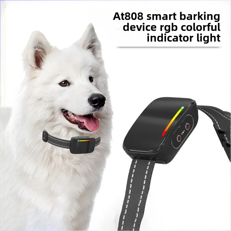 Dispositivo automático antiladridos para perros de compañía, recargable IP67, resistente al agua, antigolpes, Collar de descarga eléctrica, tapón de ladridos para perros