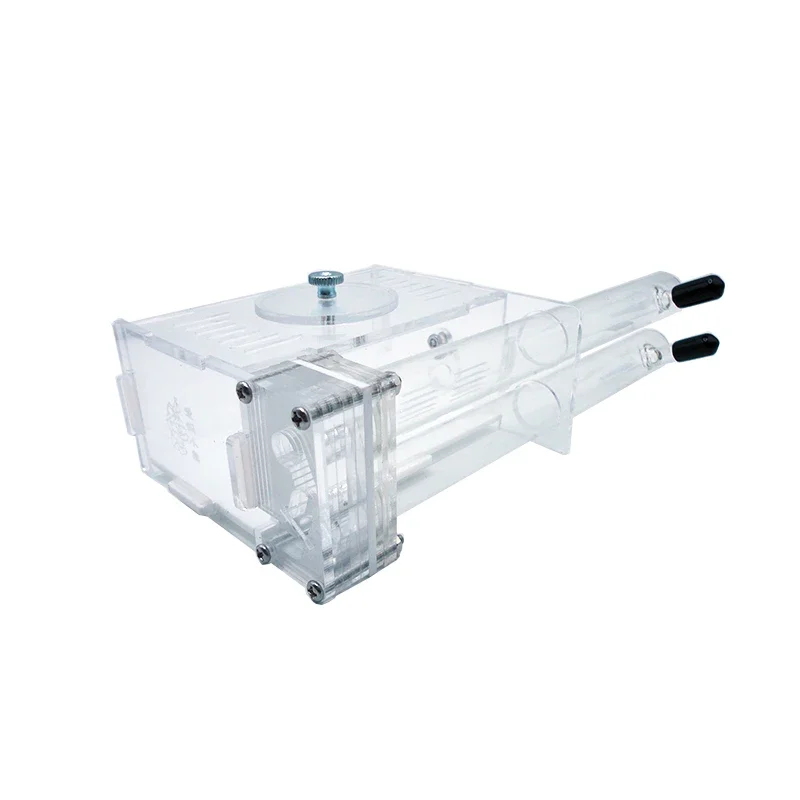 DIY Ant Farm 2 uds 18-180mm nido de tubo de ensayo de bambú de yeso con área de alimentación antill para mascotas taller casa de hormigas Castillo de nido de hormiga de reina - imagen 5