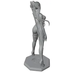 Figura 3D DIY sin montar para coleccionar – Miniatura anime