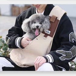 Bolso portabebés ajustable para perros y gatos pequeños