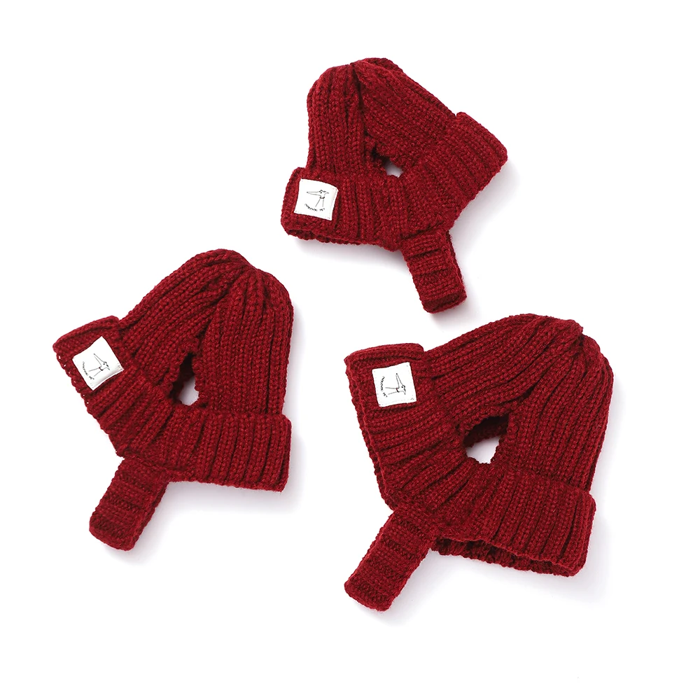 Sombrero para perro pequeño, mediano y grande, Navidad, Día de San Valentín, sombrero para mascota, sombrero para perro de ganchillo - imagen 2