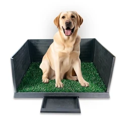 Inodoro para perros con césped – Estera de entrenamiento y limpieza