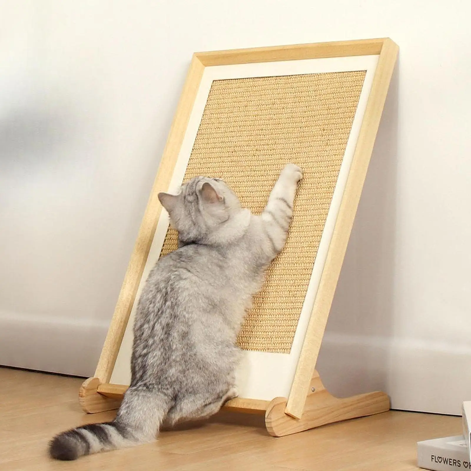 Cat Scratcher Sofa Protection Cat Toy L Shape Cat Scratcher for Kitten Kitty