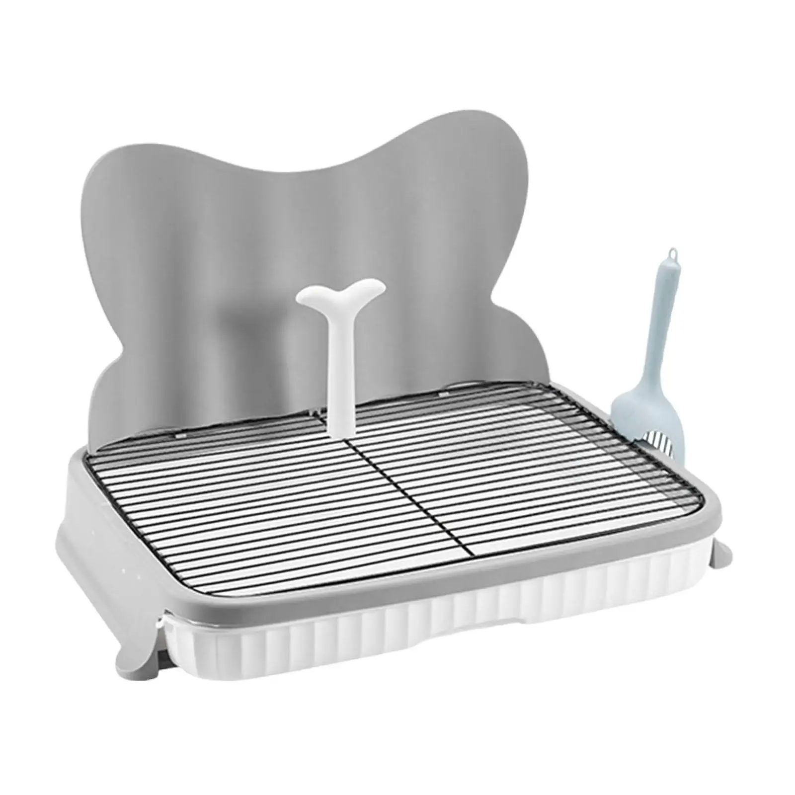 Dog Toilet Sturdy Urine Pad Training Tool Waterproof Fast Cleaning with Splash