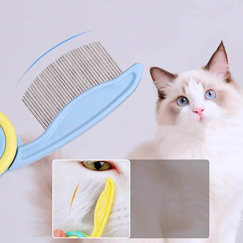 Peine antipulgas doble cara para perros – Desenredante de pelo - imagen 5