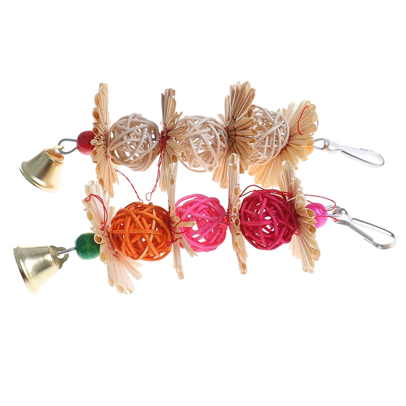 Bolas ratán loros pájaros - Empaque y presentación