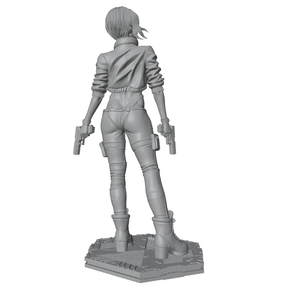 Miniatura GK 1/24 – Figura anime sin montar para coleccionistas - imagen 3